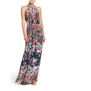 Eliza J empire waist maxi dress